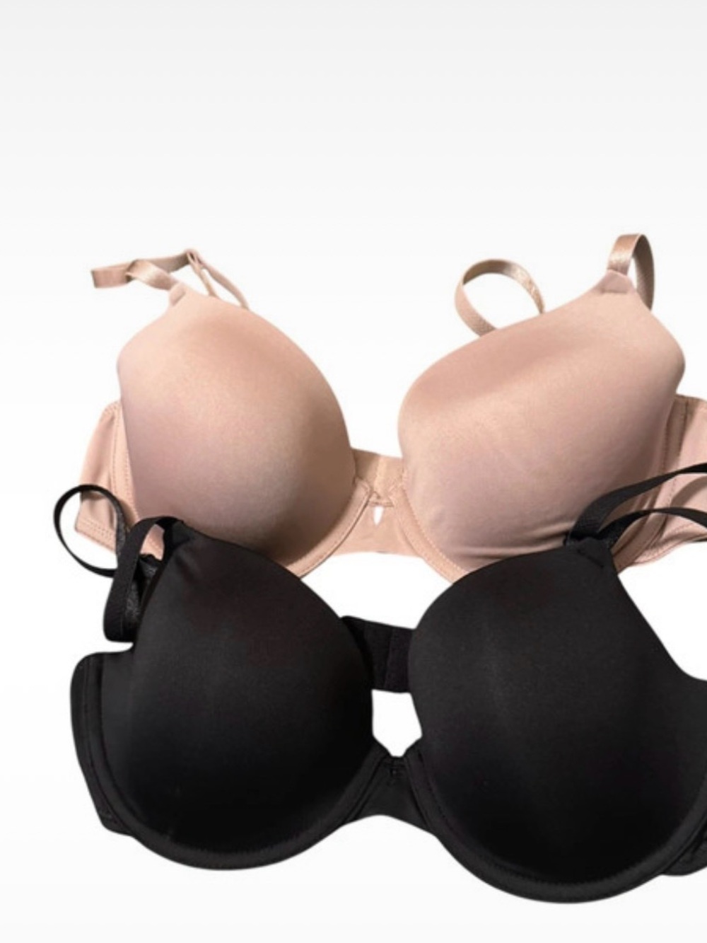 Maidenform Bra 2 Pack- Nude & Black 36B